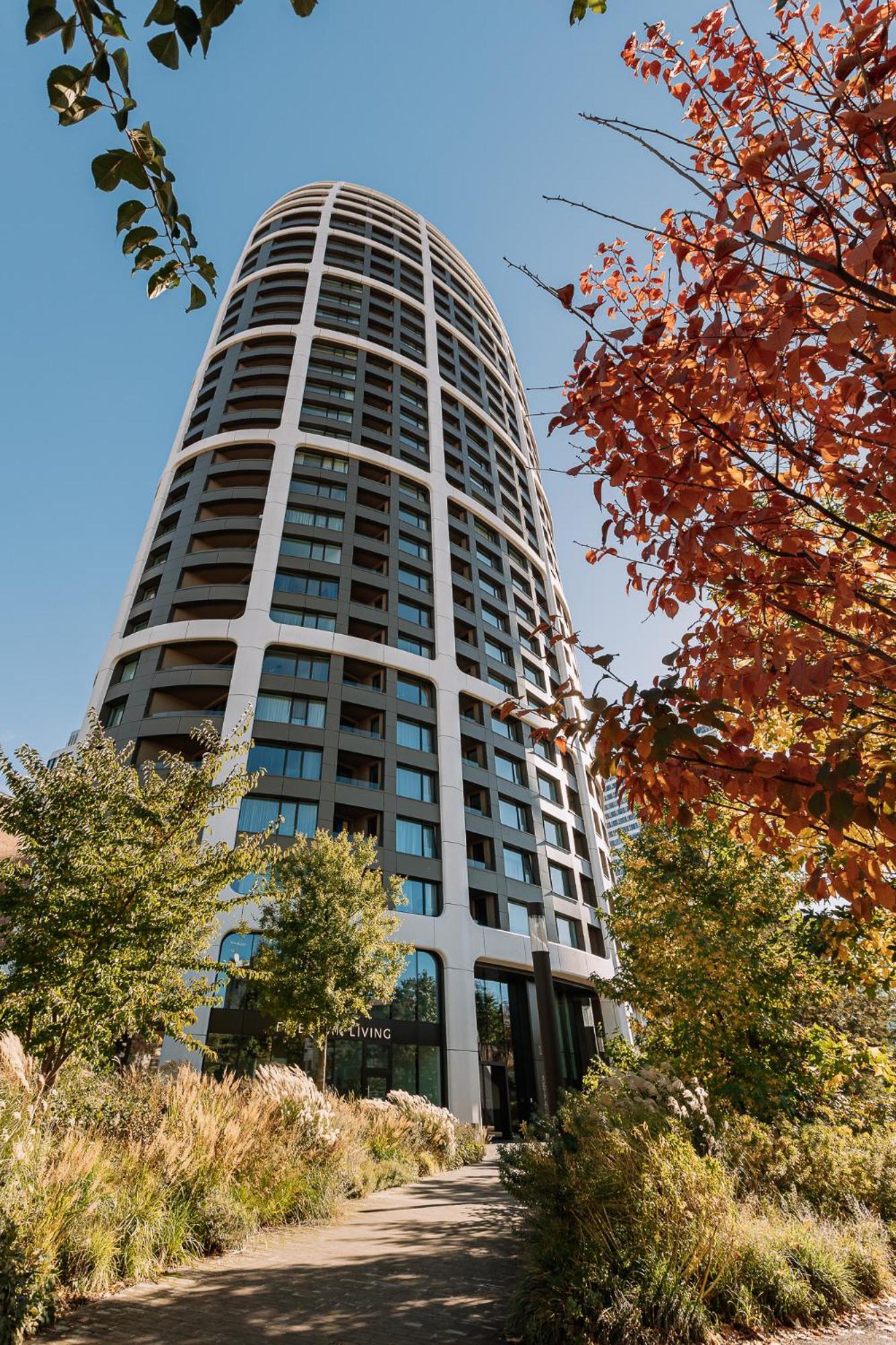 Skau Blue Residence In Sky Park 21 Floor 2 Tower Panoramic View Free Parking Bratislava Esterno foto